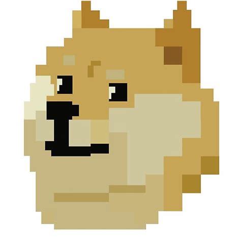 Doge Pixel Art Doge Pixel Art Doge Meme Pixel Art Page 1 Line 17qq