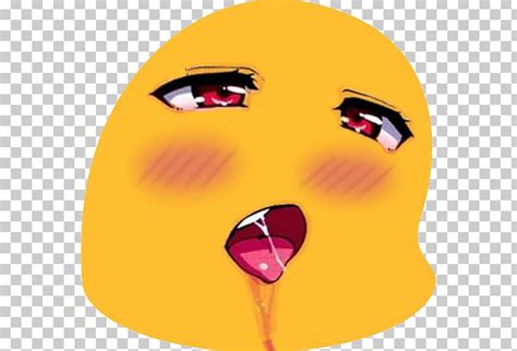 Emoji Discord Text Messaging Smiley Emoticon PNG Clipart Anime Funny