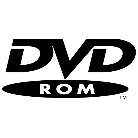 Dvd Rom Logo Black And White 1 Brands Logos