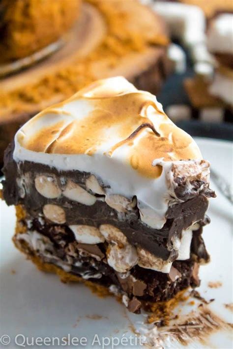 Traditional mississippi mud pie recipe. S'mores Mississippi Mud Pie ~ Recipe | Queenslee Appétit ...