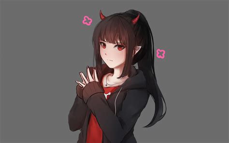 Anime Demon Girl Pfp