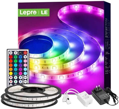 Lepro 328ft Rgb Color Changing Led Lights Strip Outdoor Waterproof