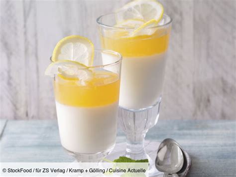 Panna cotta citron facile découvrez les recettes de Cuisine Actuelle