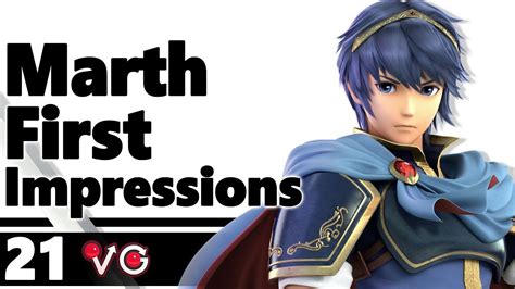 Smash Ultimate Marth First Impressions Youtube