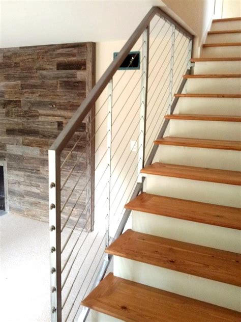 Cable Railing Systems For Stairs Stairhaus Inc Custom Stair Design
