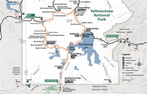Yellowstone National Park One Day Lower Loop Sightseeing Itinerary