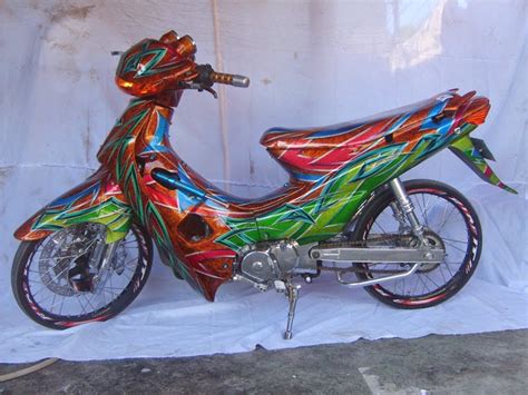 Berita otomotif dan modifikasi indonesia juga rendering motor baru update setiap hari. Kumpulan Foto Hasil Modifikasi Motor Supra X Lama Terbaik ...