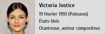 Victoria Justice Taille Poids Mensurations Age Biographie Wiki