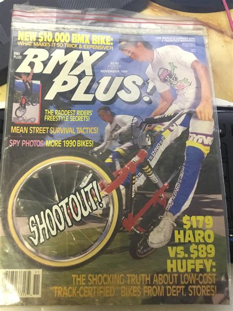 Bmx Plus Magazine Back Issues 1989 Powers Bike Shop