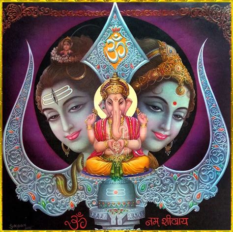 While there are other descriptions of the mantra, the following focuses. OM NAMAH SHIVAYA ॐ | Shiva art, Ganesha pictures, Lord ...