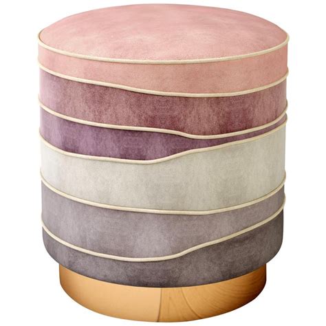 The rounded lines shape the distinct design in line with the fascination of geometry and emphasise its simple and natural form. Luxury "Paris" Mid-Century Modern Pink Velvet Upholstered ...