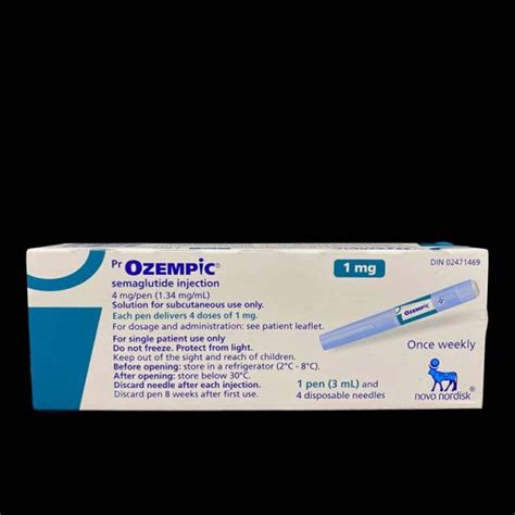 Novo Nordisk Ozempic Semaglutide 4mg Pg Anabolics