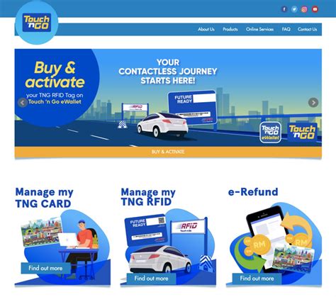 Touch n go the electronic payment system for micro payment towards realizing a cashless society. Touch'n Go launches e-Refund service! You can apply for ...