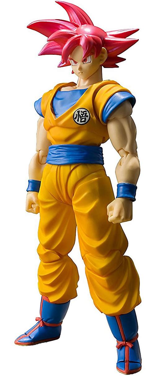 Dragon Ball Sh Figuarts Super Saiyan God Son Goku Action Figure