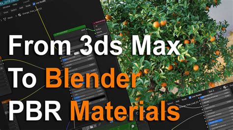 From Ds Max To Blender Pbr Materials Tutorial