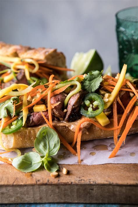 A late night out that turns into an early morning out. Thai Basil Steak Sandwich. - Half Baked Harvest | Recipe ...