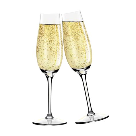 Download Png A Set Of Champagne Glasses Free Transparent Png