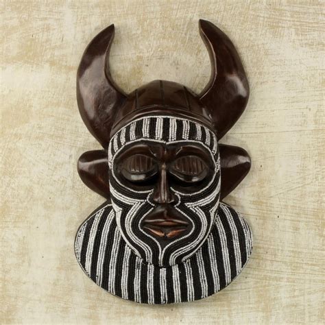 Authentic African Handmade Kado Mask By Awudu Saaed The Black Art Depot