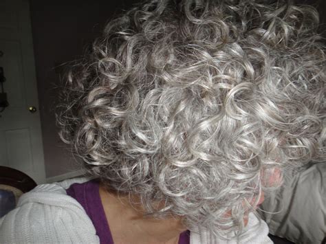 almost transitioned chin length bob hair styles grey curly hair silver grey hair