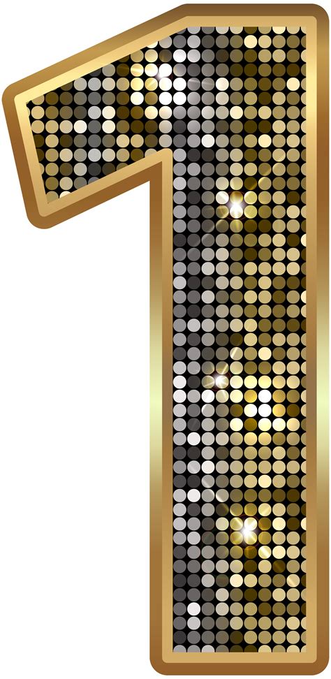 Number One Deco Gold Png Clip Art Image Gallery Yopriceville High