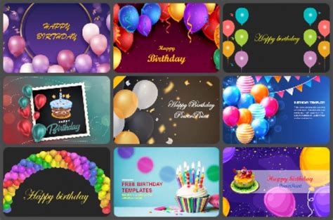 Powerpoint Template 50th Birthday