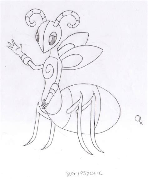 female ant fakemon evolution by creepy ninja on deviantart