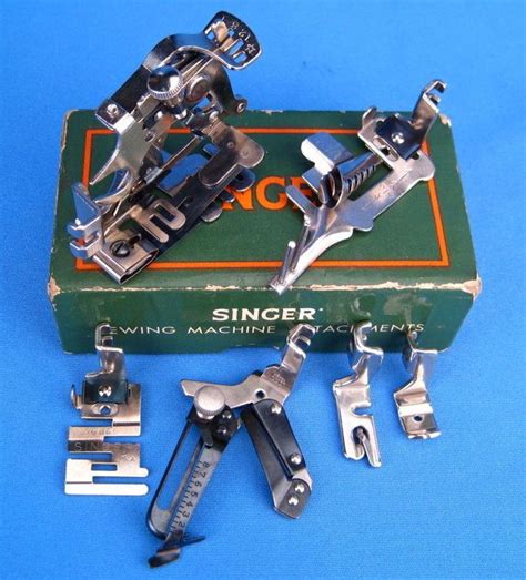Vintage Singer Featherweight 221 Sewing Machine Attachment Set