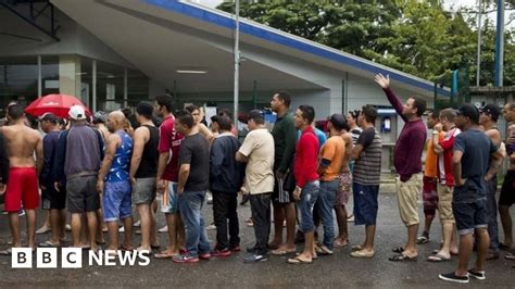 No Deal On Cuban Migrants Stranded In Costa Rica Bbc News