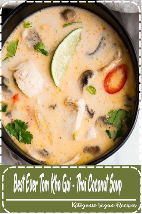 Buy fresh herbs and spices to season your soup; Best Ever Tom Kha Gai - Thai Coconut Soup - Kitchen Olympis