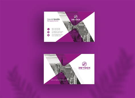 Corporate Business Card Design Template By Md Mahmud Hasan On Dribbble