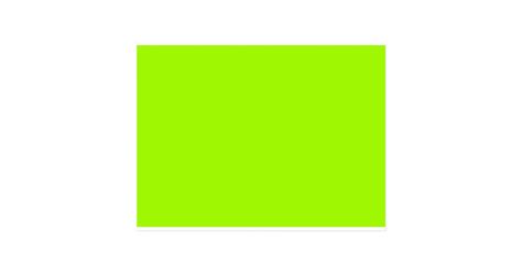 Chartreuse Neon Yellow Green Color Only Tools Postcard