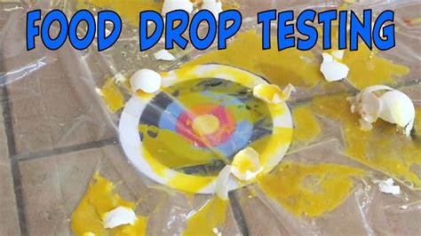 Experimental Food Drop Testing Disgusting Things That Go Splat Youtube