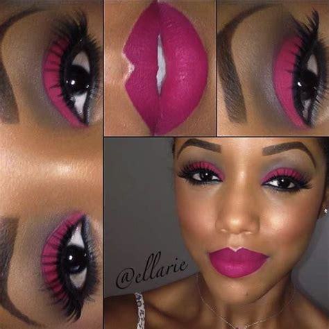 I Love Fuchsia On Brown Skin However It Must Be The Right Shade And