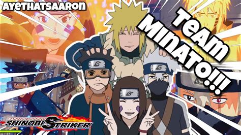 Team Minato In Shinobi Striker Naruto To Boruto Shinobi Striker