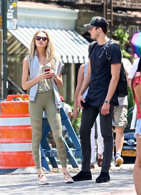 ROMEE STRIJD Out with Her Boyfriend in New York 07/05/2017 - HawtCelebs