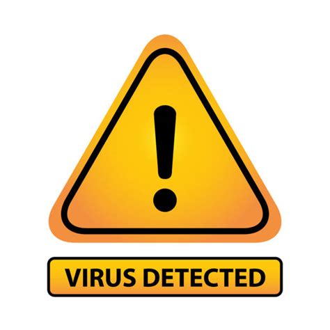Computer Virus Detected Illustrations Royalty Free Vector Graphics