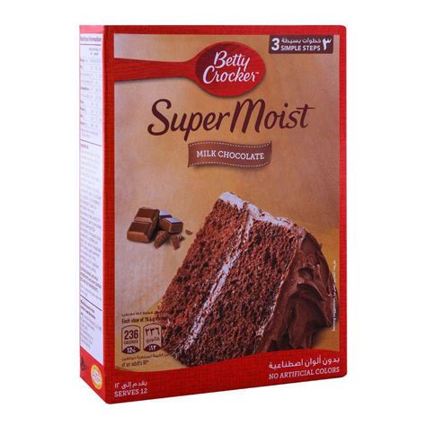 Betty Cookies Super Moist Cake Mix Milk Chocolate 500gm Price In Bd