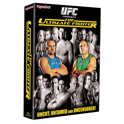 The Ultimate Fighter Season 1 Team Liddell Vs Couture Dvd 5 Discs