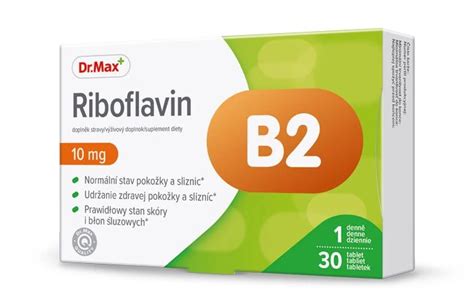 Dr Max Riboflavin B2 10 Mg 30 Tablet