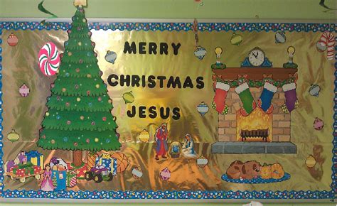 Church House Collection Blog Christmas Nativity Scene Bulletin Board Idea