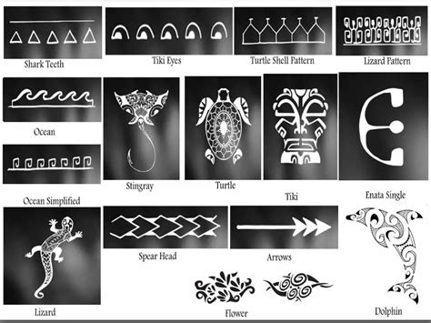 Hawaiian Tribal Tattoo Meanings Symbolic Meaning With Image