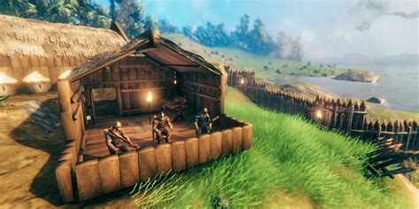 Valheim Castle Makes Player King Of The Vikings Screen Rant