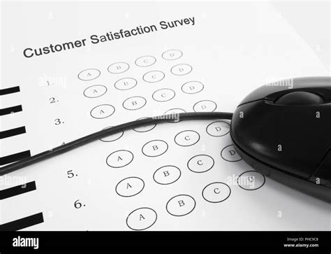 Customer Satisfaction Survey Stock Photo Alamy