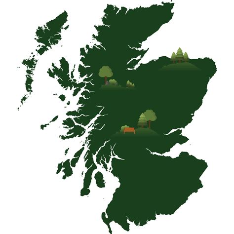 Kilnaish Scottish Naturreservat Highland Titles
