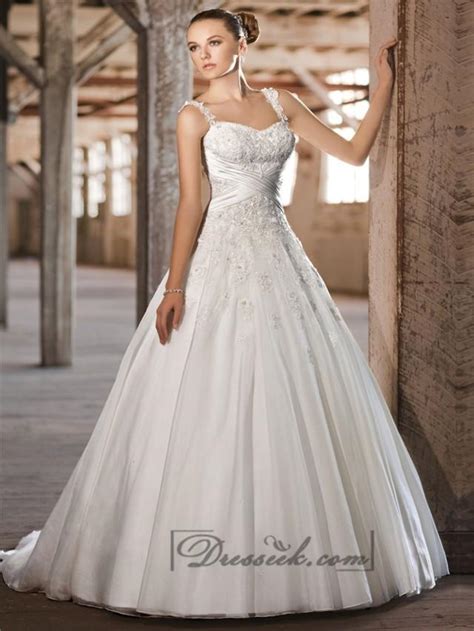 Dresses for girls,party dresses,wedding dresses,prom dresses,maybe the best dress websites for women. Straps Sweetheart Lace Appliques Criss-cross Bodice A-line ...