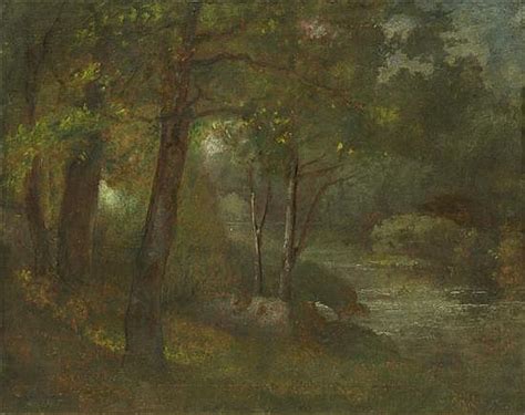 Sold Price George Inness American 1825 1894 The Brook C 1877