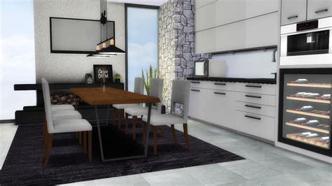 My Sims 4 Blog Forest Hill Kitchen And Dining Set By Mxims