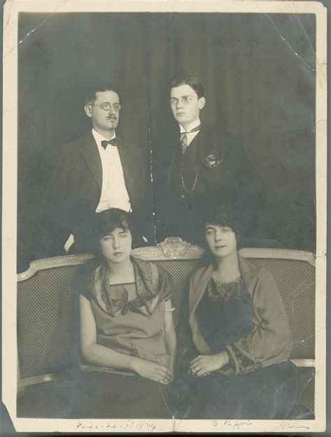 Photograph Of James Joyce With His Wife Nora Son Giorgio And Daughter Lucia Ucd Digital Library
