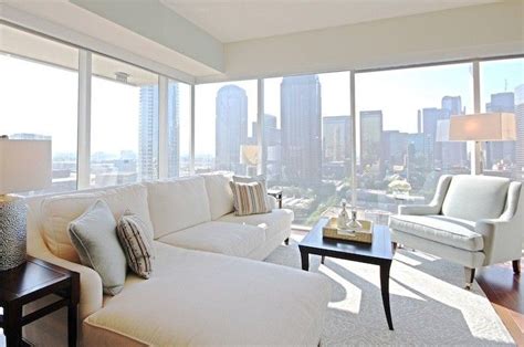 High Rise Living Room Luxury Apartments Interior Condo Living Room Home