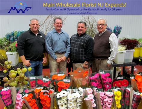 Maybe you would like to learn more about one of these? Main Wholesale Florist Doubles Its New Jersey Facility!